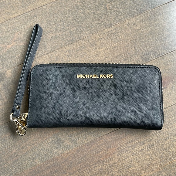 Black wallet like new - Picture 1 of 4